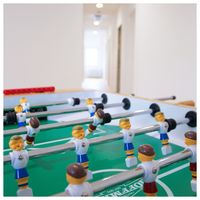 Tischkicker im Flur des Gründerzentrums StartWerk-A