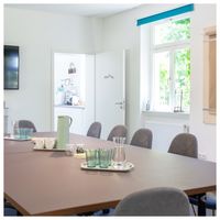 Workshop-Raum "Pavillon" im StartWerk-B mit Teeküche