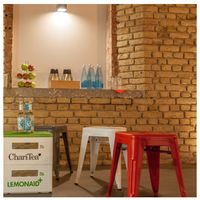 Sitzecke im Pausenbereich für Seminar im StartWerk-A Eventspace