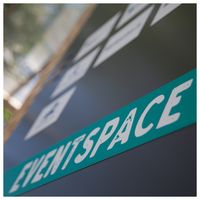 Beschilderung Eventspace am StartWerk-A Wiesbaden