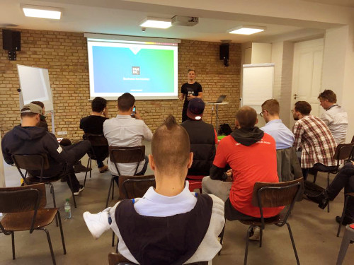 Vortrag der Startup Safari Rhein-Main im StartWerk-A Eventspace